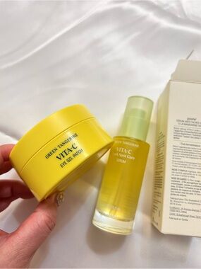 goodal Vita-C dark spot serum & eye masks
